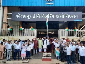कोल्हापूर इंजिनिअरिंग असोसिएशनमध्ये स्वातंत्र्यदिन उत्साहात